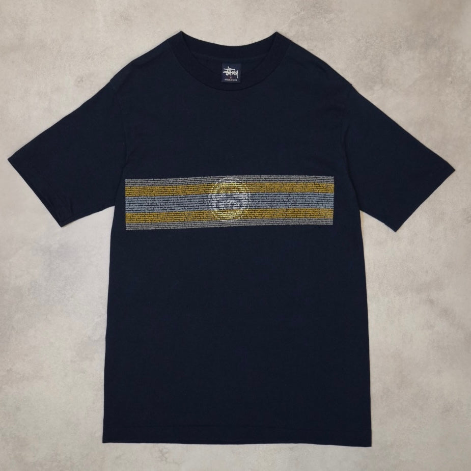 Stussy 90s-00s Navy Cotton Size S