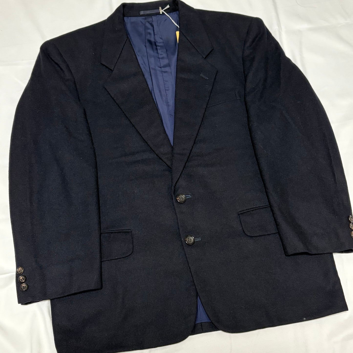 COMME des GARCONS HOMME 80s Navy Wool 2B Jacket Size S