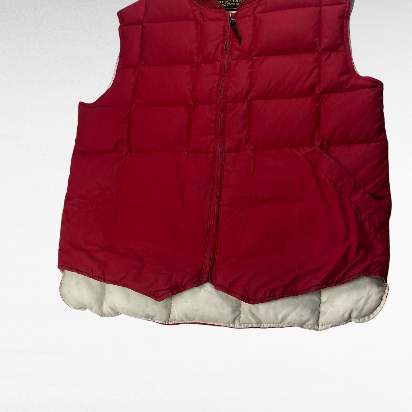 Pacific Trail Down Vest Red Size L