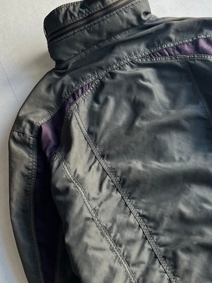 Diesel Green Technical Nylon Jacket Size M