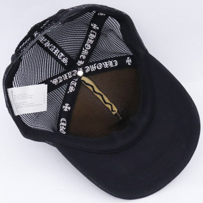 CHROME HEARTS DSM Limited Mesh Trucker Cap Black Size F