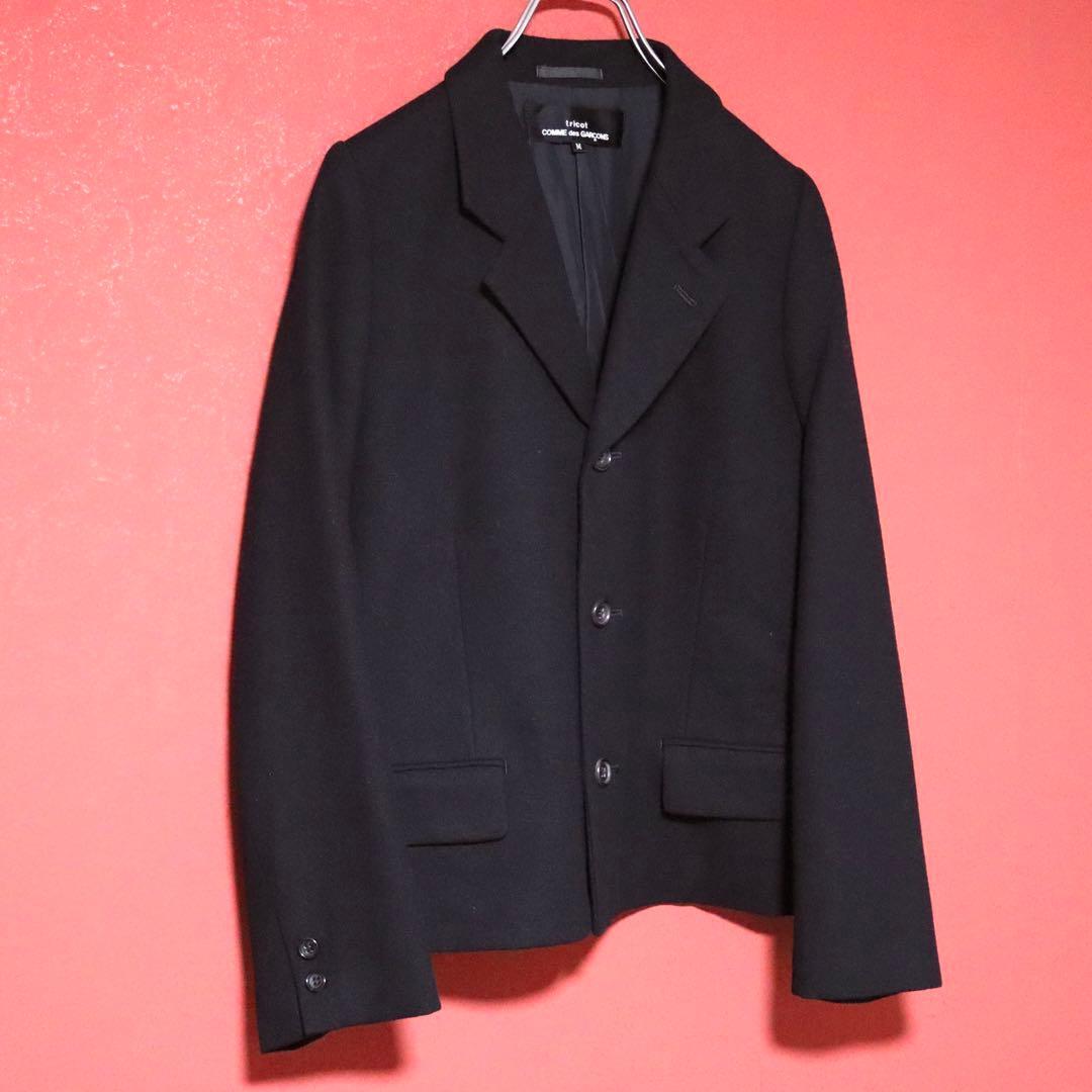 Comme des Garcons tricot 91AW Cropped Wool Box Coat Size M