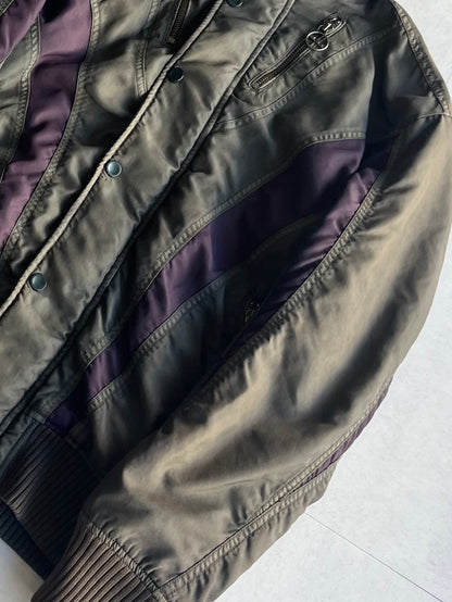 Diesel Green Technical Nylon Jacket Size M