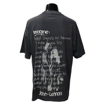 JOHN LENNON Mexican Vintage "Imagine" Photo T-Shirt Size XL