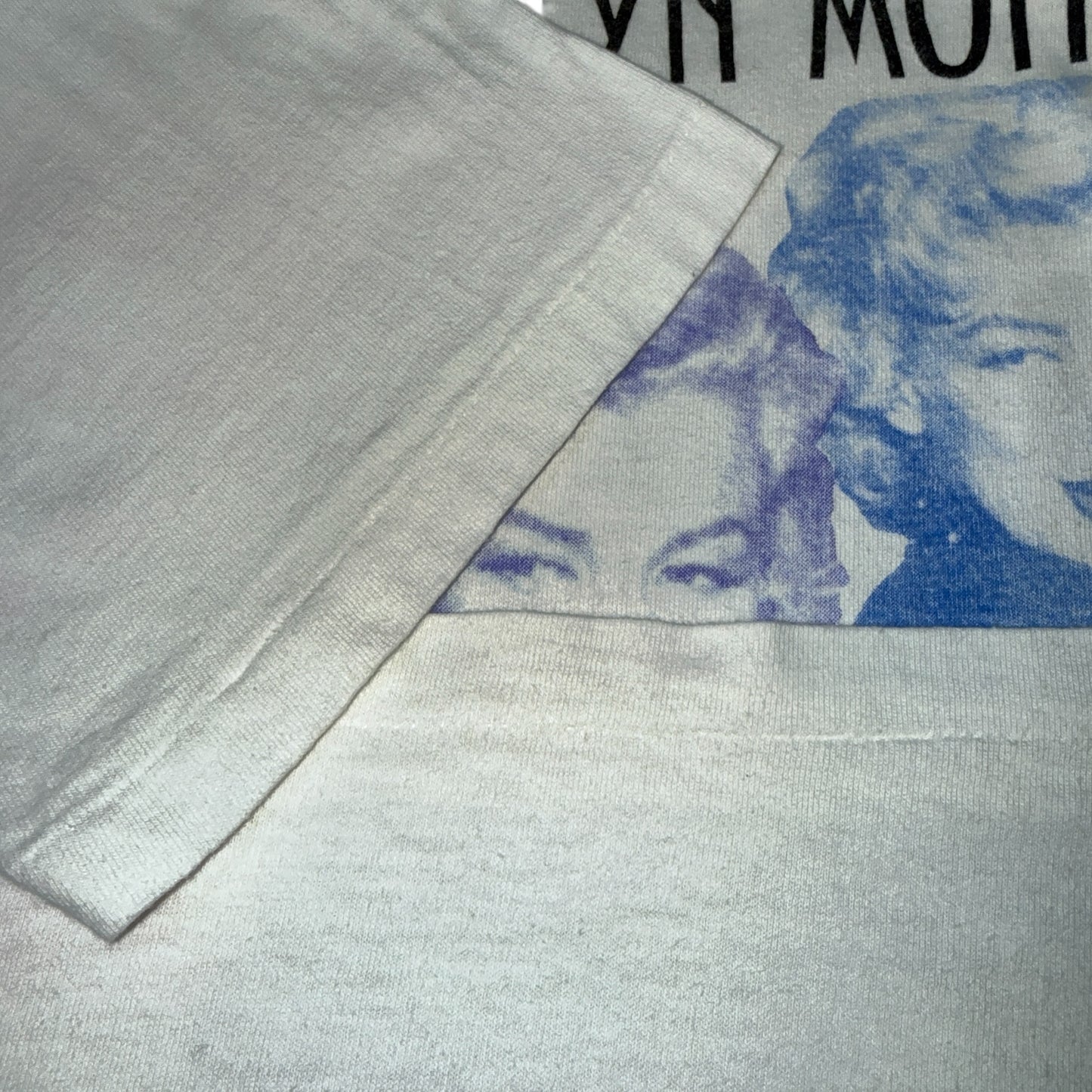 MARILYN MONROE T-Shirt White Size M