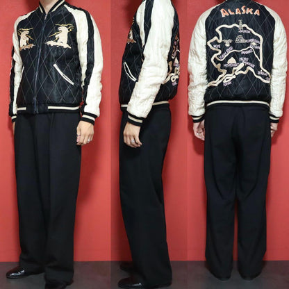 TAILOR TOYO Alaska Reversible Souvenir Jacket Size M