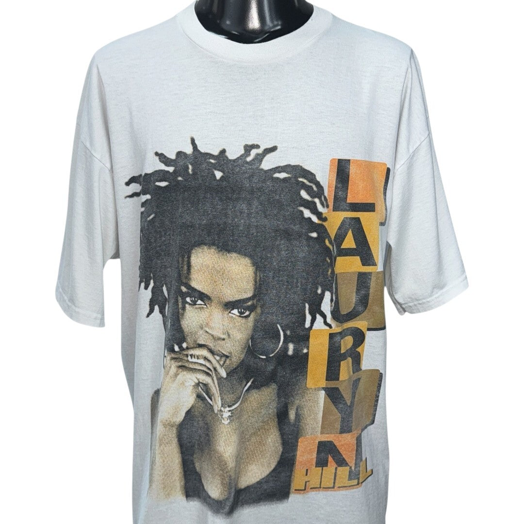 LAURYN HILL 90s 1999 Miseducation Portrait T-Shirt Size XL