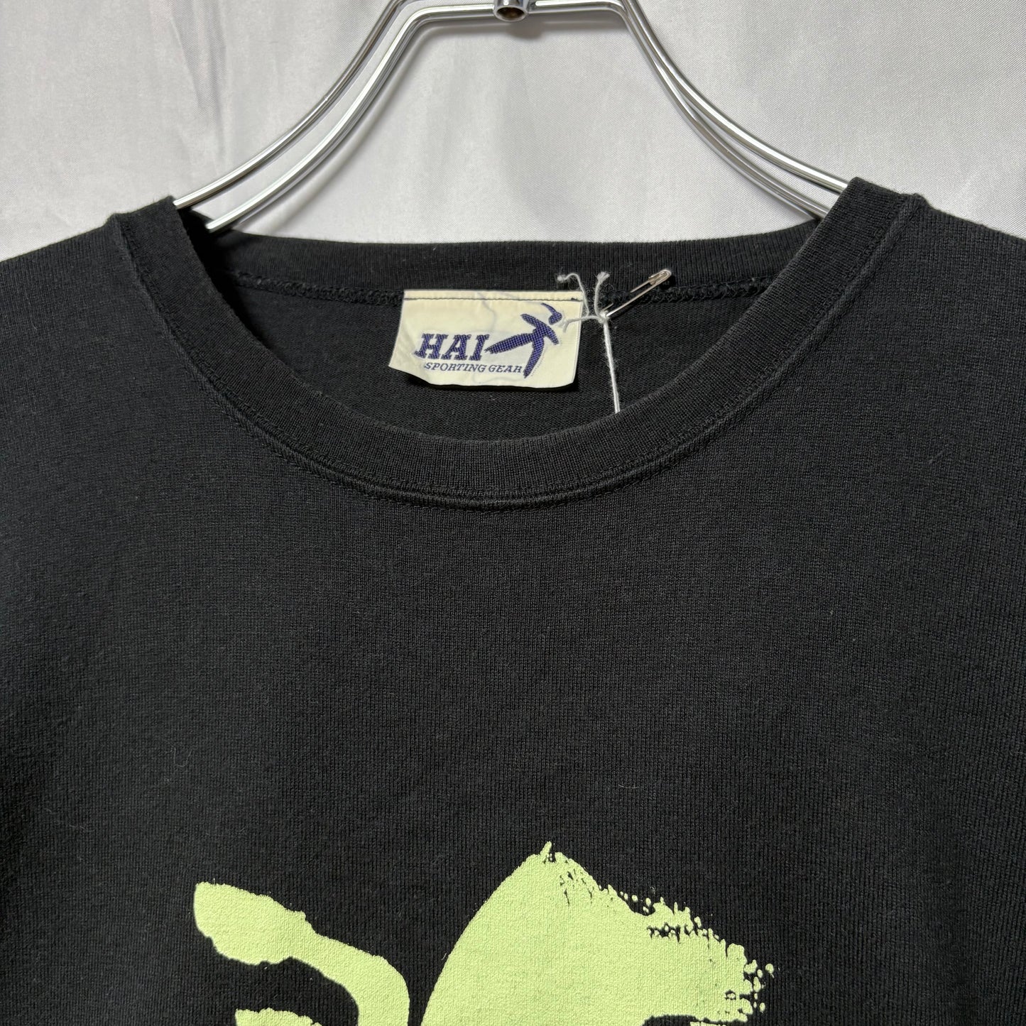 HAI SPORTING GEAR(ISSEY MIYAKE 80s T-Shirt Black Free Size