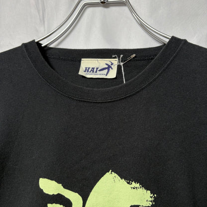HAI SPORTING GEAR(ISSEY MIYAKE 80s T-Shirt Black Free Size