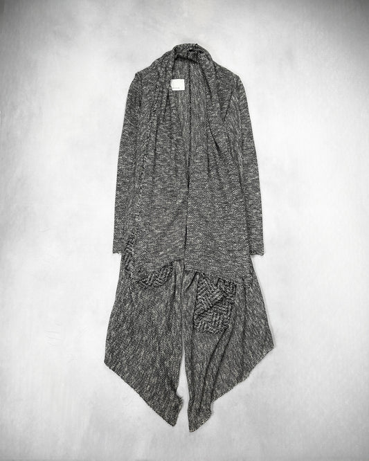 Nostra Santissima Melange Convertible Long Cardigan Size S