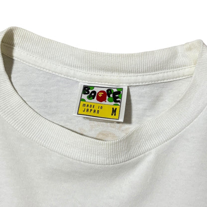 Japanese Brand A BATHING APE 00s White T-Shirt Size M