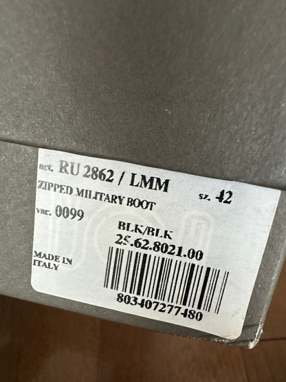 rick owens AW09 Nubuck Leather Mohawk Boots