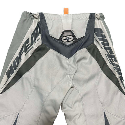 NO FEAR 90s Biker Trousers Light Gray Size 32