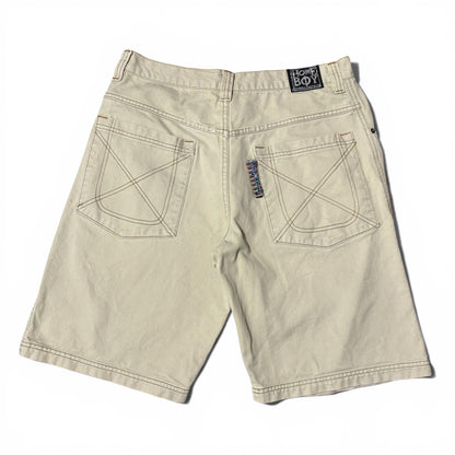HOME BOY 90s Cotton Twill Workwear Shorts Size 34INCH