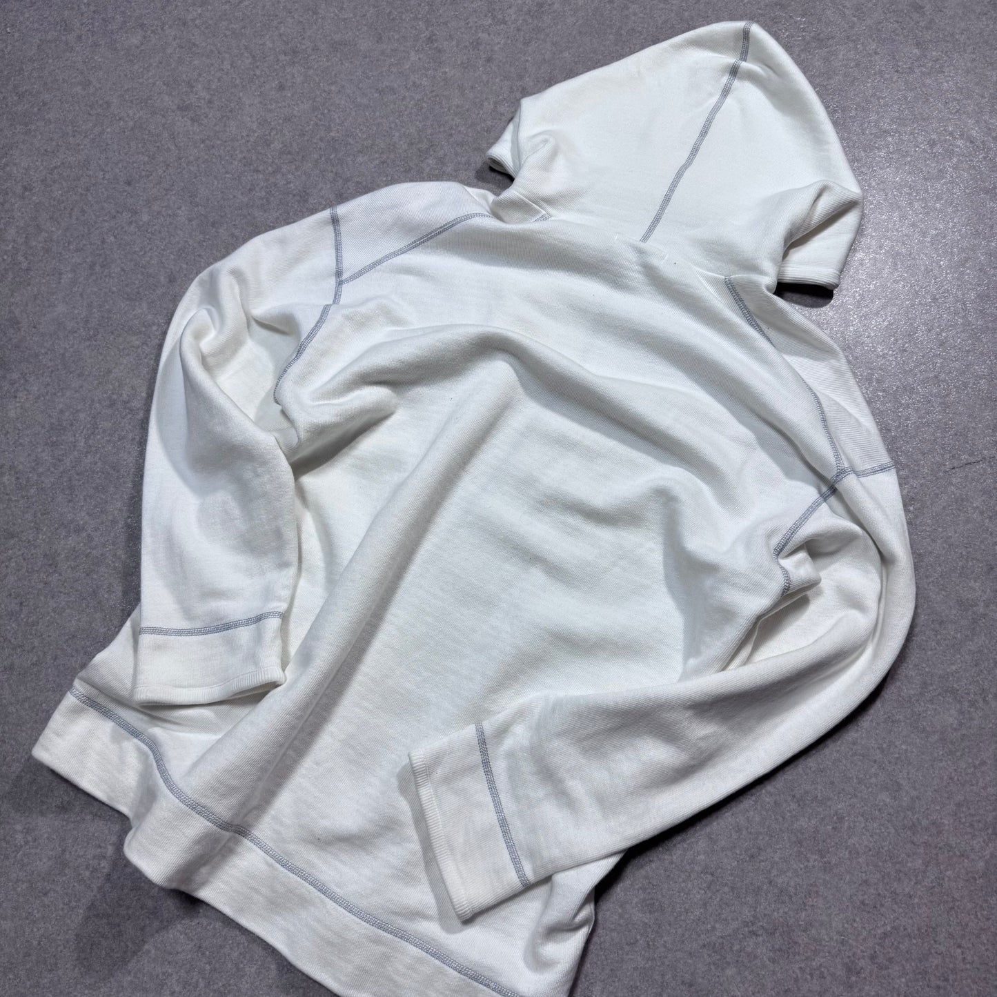 Issey Miyake 90s White Long Sleeve Shirt Size L
