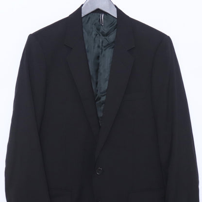 DIOR HOMME 2B Tailored Blazer Black Size 48
