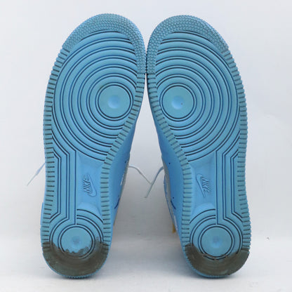 NIKE x OFF-WHITE Air Force 1 Low Blue Sneakers Size 28.5cm