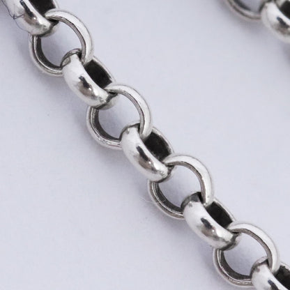 CHROME HEARTS 18inch Roll Necklace Silver Size ONE SIZE