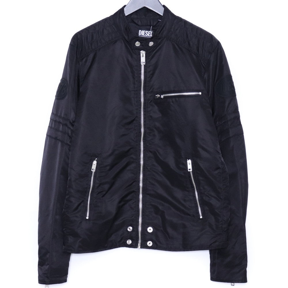 DIESEL MA- Nylon Riders Jacket Black Size L