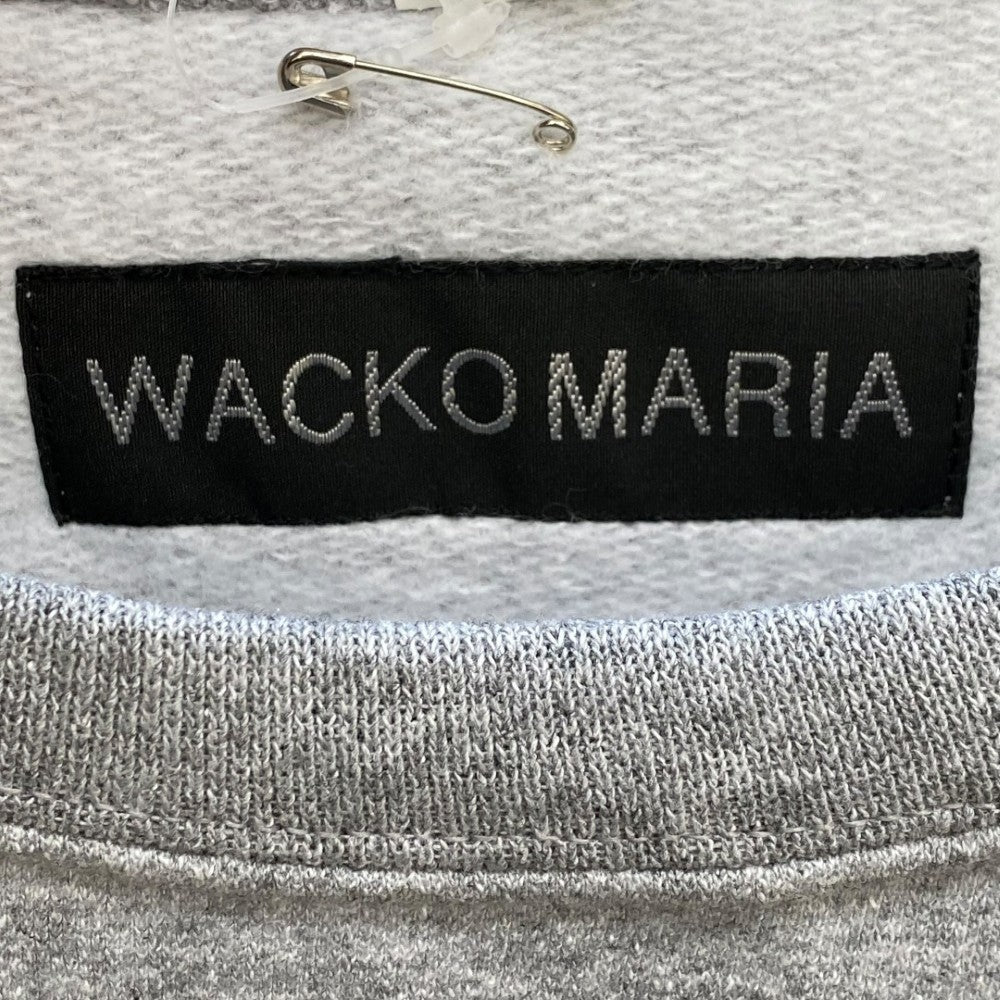 WACKO MARIA 26SS Crew Neck Sweatshirt Gray Size XL