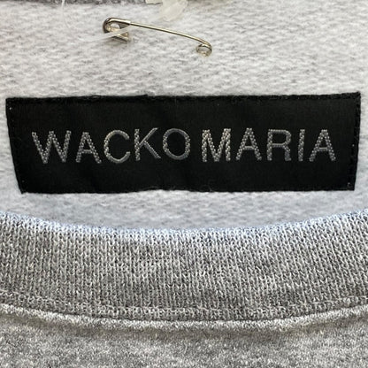 WACKO MARIA 26SS Crew Neck Sweatshirt Gray Size XL