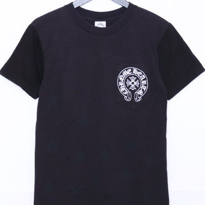 Chrome Hearts Old Back Scroll Label Print T-Shirt Size S