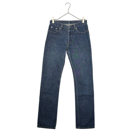 HELMUT LANG 1999 Archive Raw Denim Jeans Italian Cut Pants Size 27