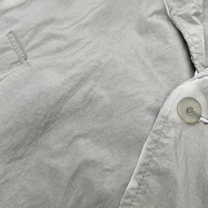 ISSEY MIYAKE MEN 18SS Open Collar Wind Coat Beige Size 3