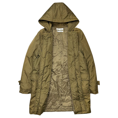 COMME des GARCONS SHIRT 00s Padded Duffle Coat Khaki Size M