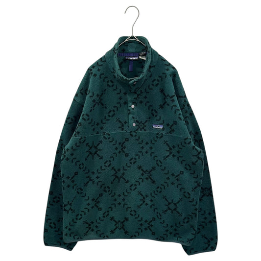 Patagonia 1994 Sacajawea Synchilla Jacket Green/Black Size M