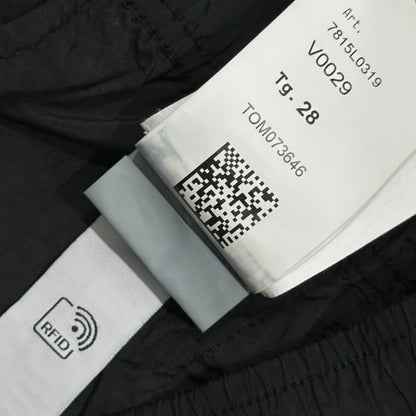 STONE ISLAND 23SS Nylon Metal Bermuda Shorts Black Size W28
