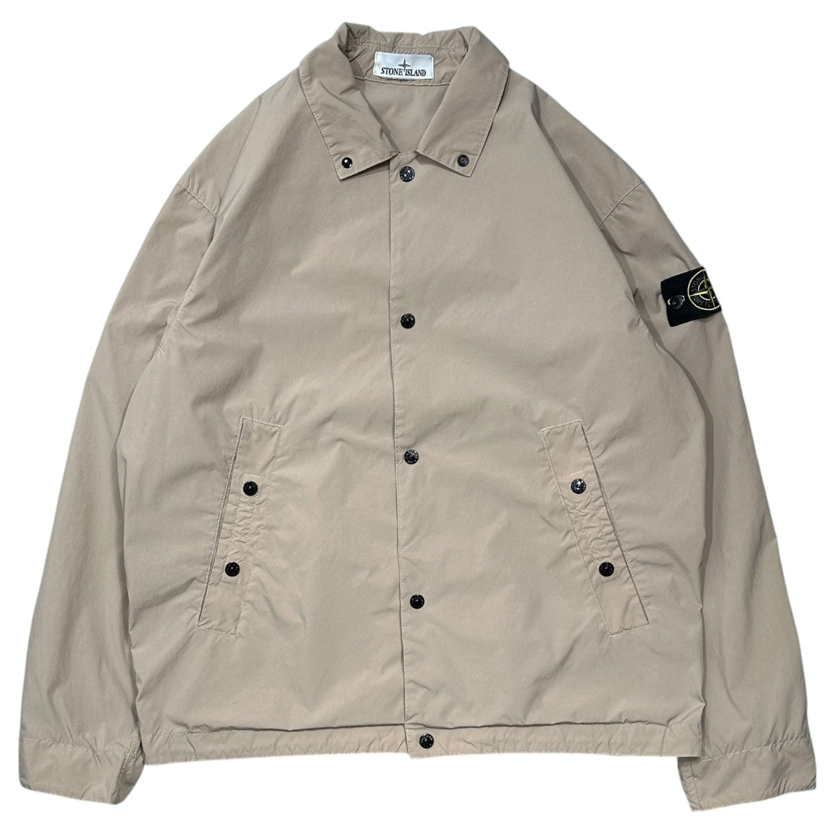 STONE ISLAND 25SS Light Compact Touch Jacket Beige Size M