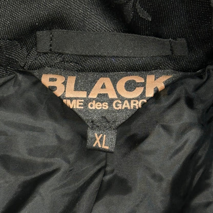 BLACK COMME des GARCONS 17AW Rose-Embellished Jacket Size XL