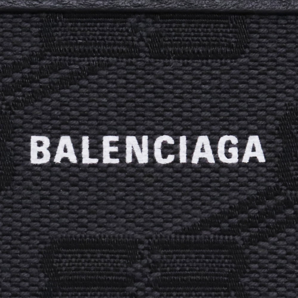BALENCIAGA BB Logo Hardware 2-Way Tote Bag Black Size F