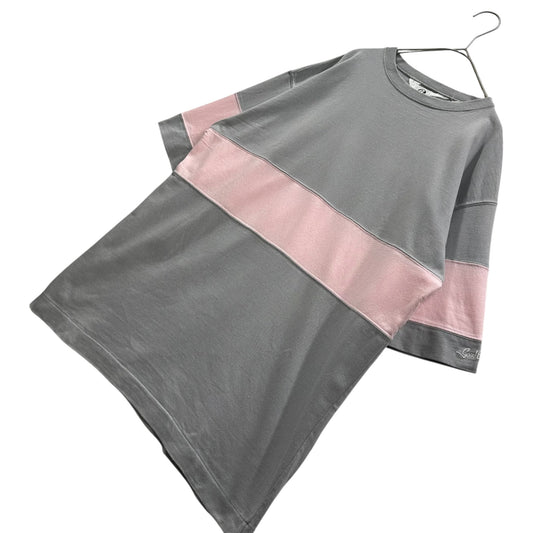 GOODENOUGH 90s Line-Blocked S/S T-Shirt Multi
