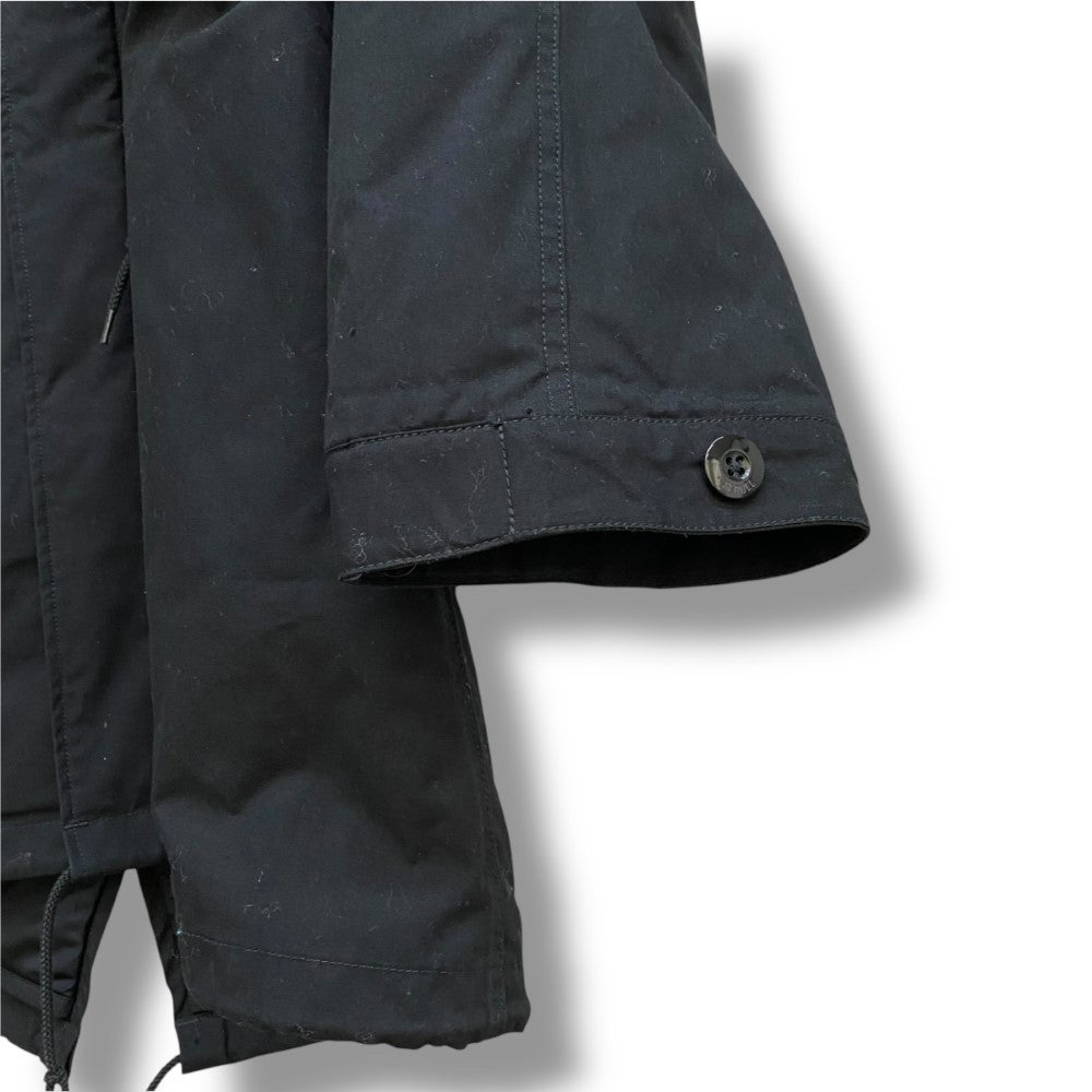 SEQUEL Fishtail Padded Mod Coat Black Size S