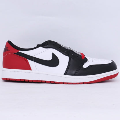 NIKE AIR JORDAN 1 Retro Low OG Black Toe Sneakers Size 29cm