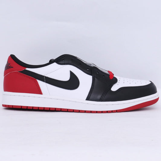 NIKE AIR JORDAN 1 Retro Low OG Black Toe Sneakers Size 29cm