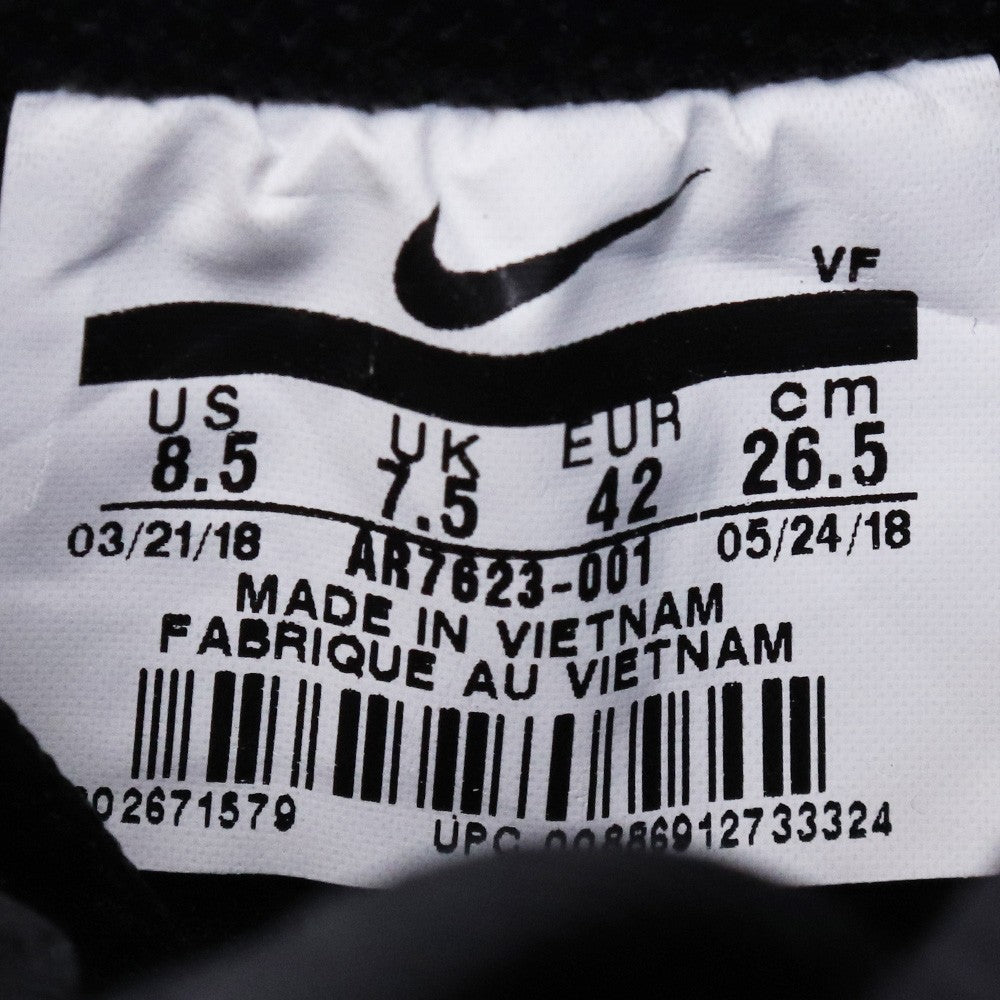 SUPREME x CDG x Nike Air Force 1 Sneakers Black Size 26.5cm