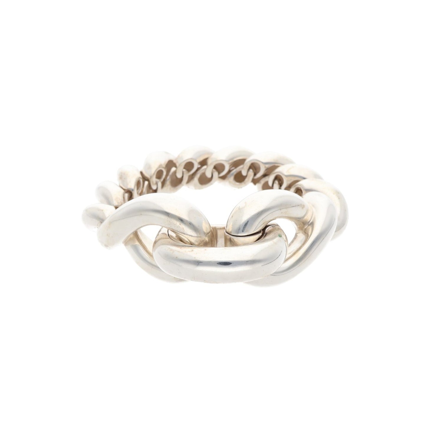 Hermes HERMÈS Silver 925 Bracelet Size 8LINK