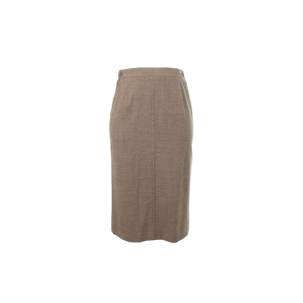 Hermes HERMÈS by Martin Margiela Gray Wool Skirt Size 36
