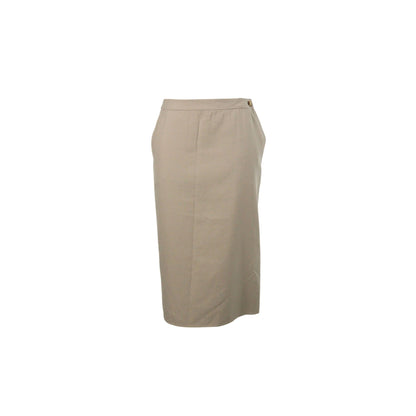 Hermes HERMÈS by Martin Margiela Wool Skirt Light Size 38