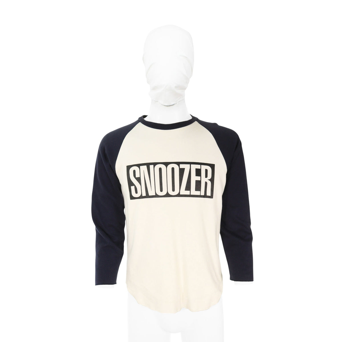 NUMBER (N)INE Cotton Blend Long Shirt Navy/White Size 3