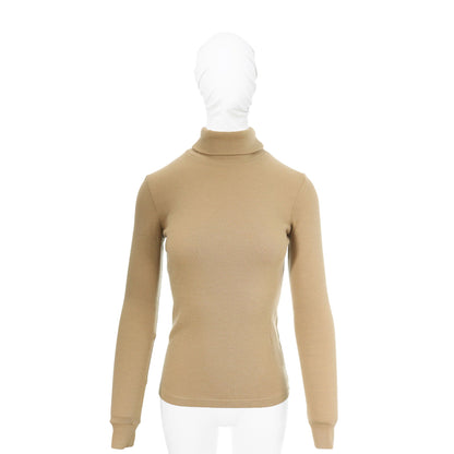 VERONIQUE BRANQUINHO Beige Wool Knit Sweater Size 38