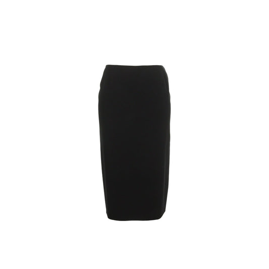 Hermes HERMÈS by Martin Margiela Black Wool Skirt Size 36