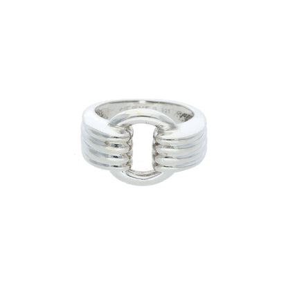 Hermes HERMÈS 2000s Silver Gold Ag925 Ring