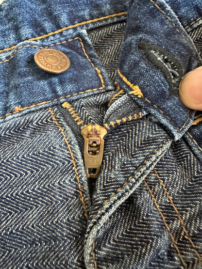 Vintage Hysteric Glamour Bottoms - Hysteric Glamour Tsugi Hagi Denim Indigo Color - Authentic Archive