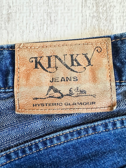 Vintage Hysteric Glamour Bottoms - Hysteric Glamour Tsugi Hagi Denim Indigo Color - Authentic Archive