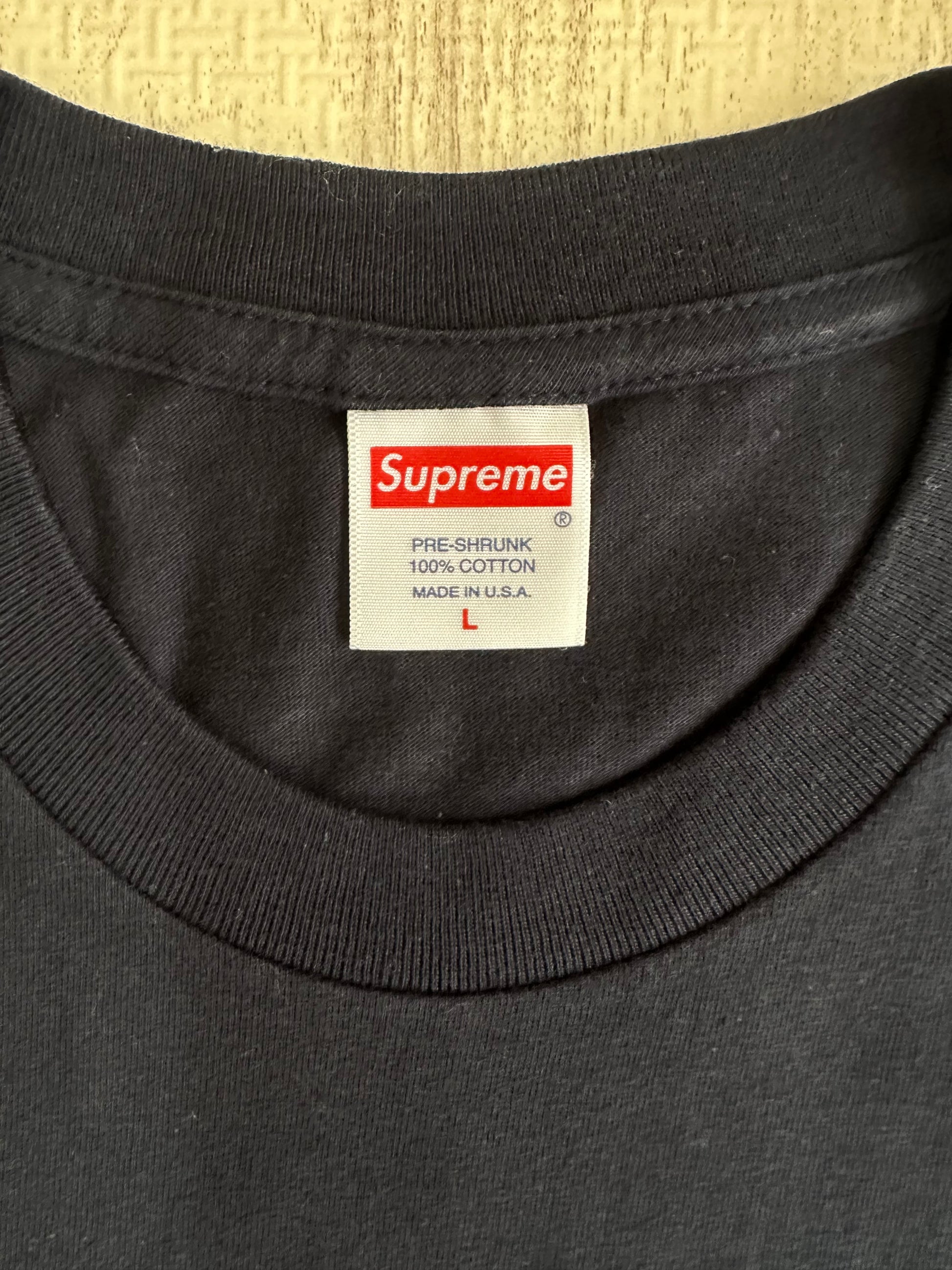 Supreme - Supreme Daniel Johnston KILL EM ALL Print T-shirt Navy L