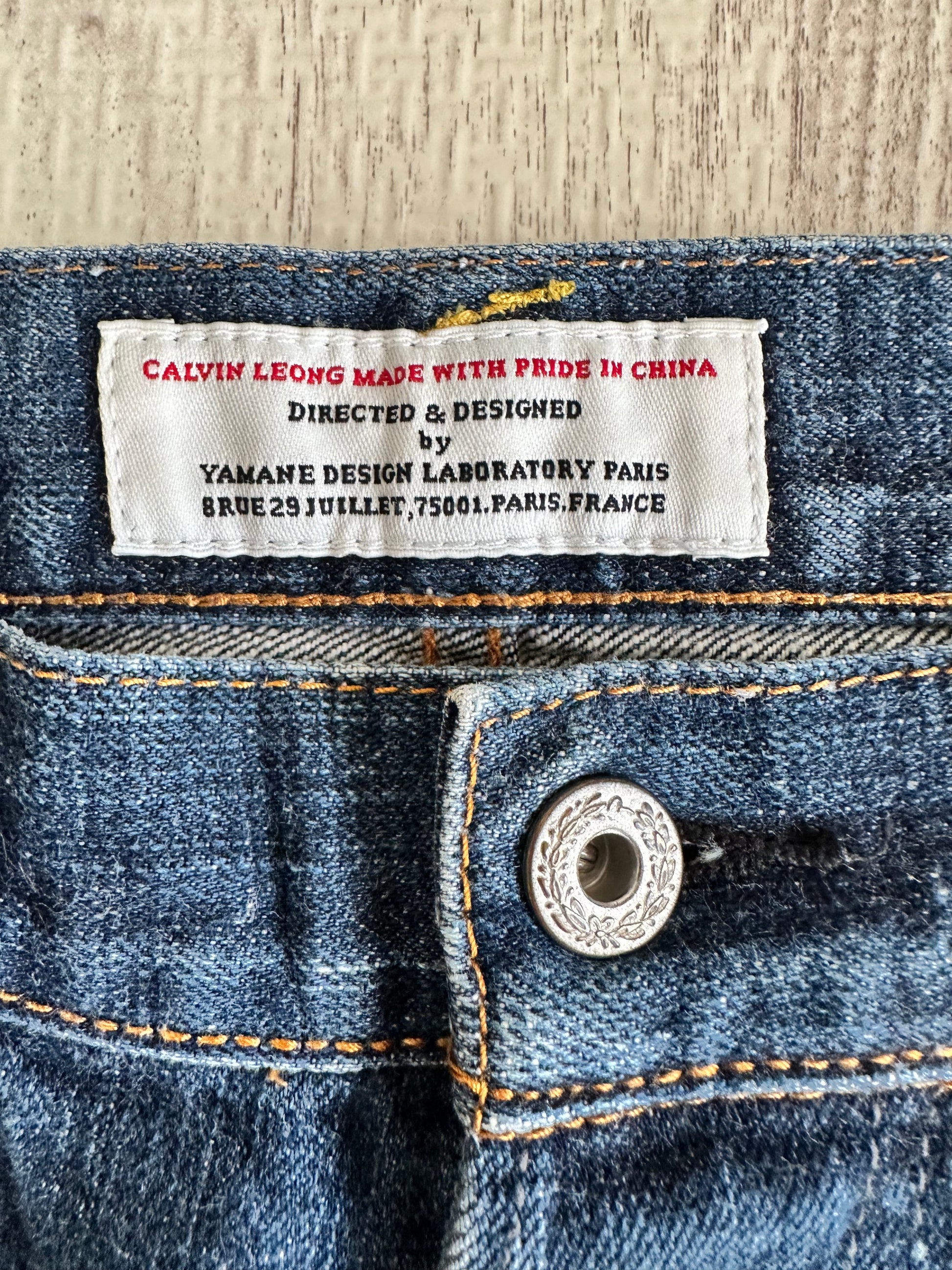 EVISU - EVISU Multi Pocket Denim Pants Indigo Cotton 32 x 34